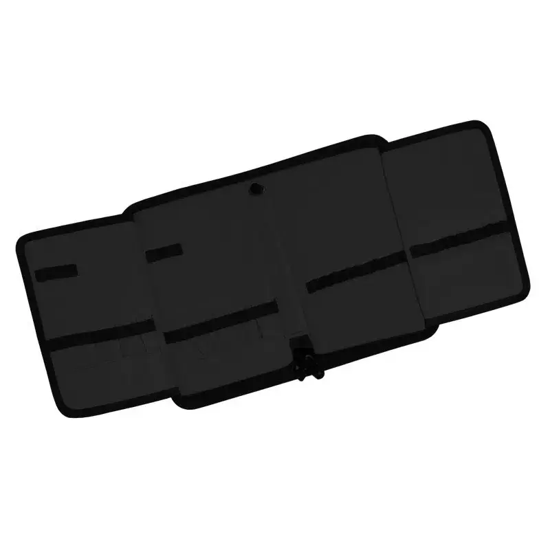 Étui pour Pinceaux Double Cuir Synthétique Noir