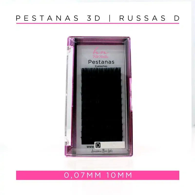 3D/Russian D Lashes 0.07mm 10mm
