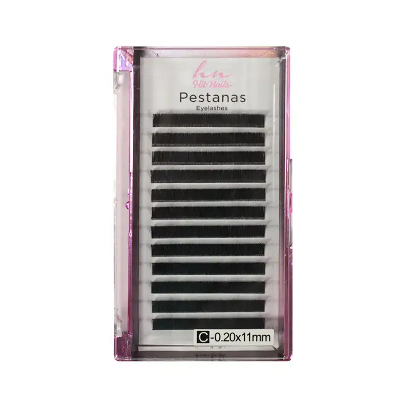One by One C Lashes 0.20 11mm in Box 12 rows