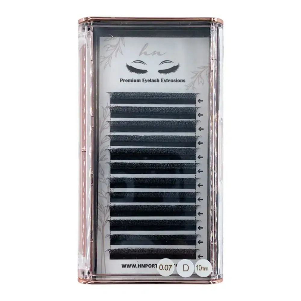 3D/Russian D Lashes 0.07mm 10mm - Type W