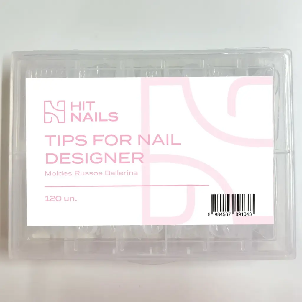 Tips Moldes Russos Ballerina - 120un.