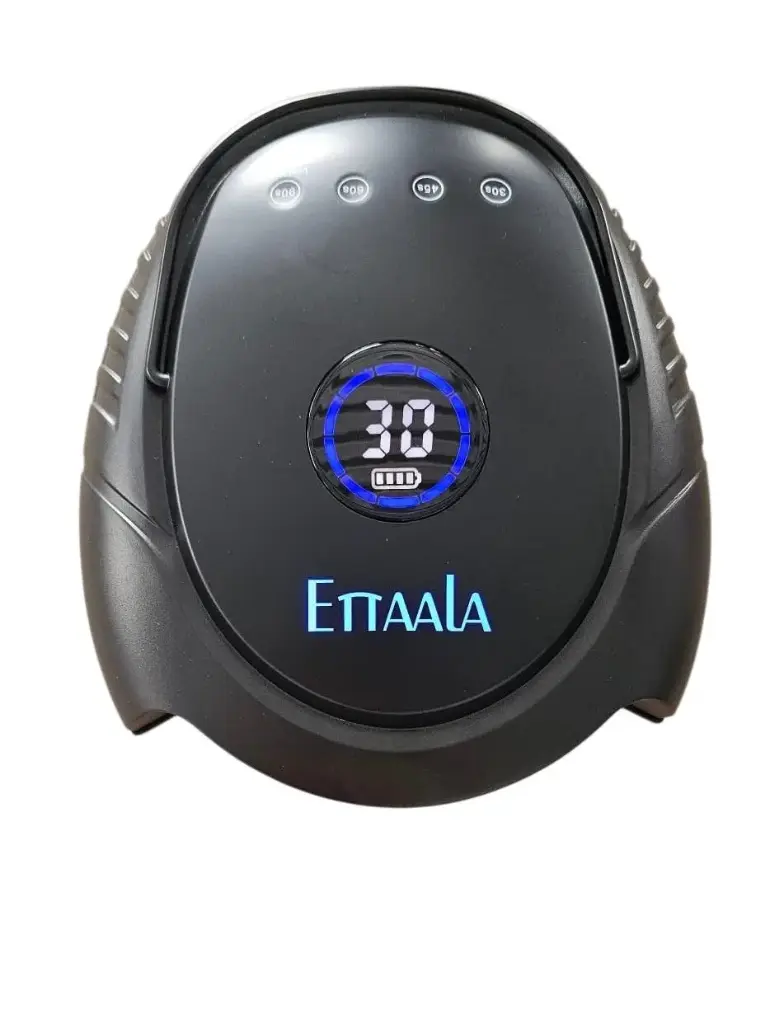 Lâmpada de Pedicure Ettaala High Power 96W - Preta