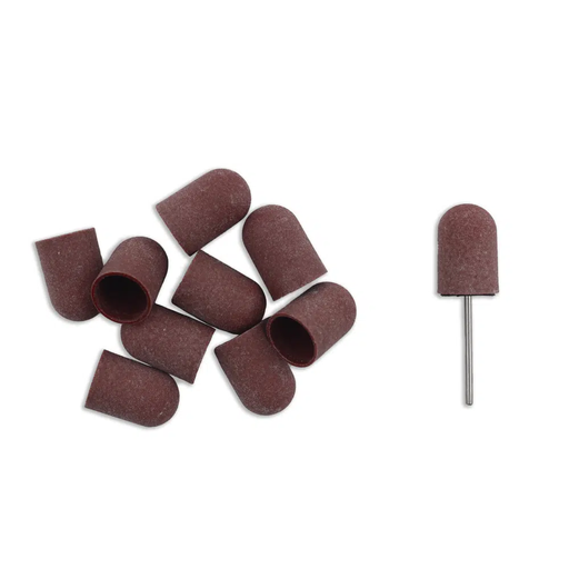 [U.B.038.12127] 16mm Sanding cap #180 10un. + 1 mandril 