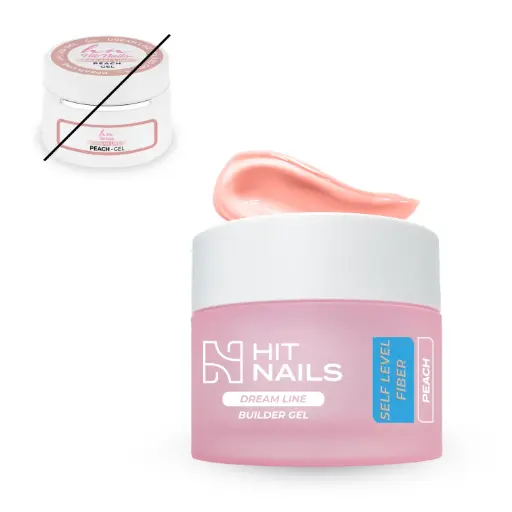 [U.GC.024] Dream Line Self Level Fiber - Peach 62g