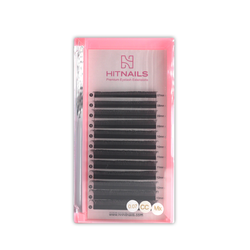 [P.VB.004] Cils 3D/Russes CC 0,07mm Mix (7 a 13mm) - Type Y