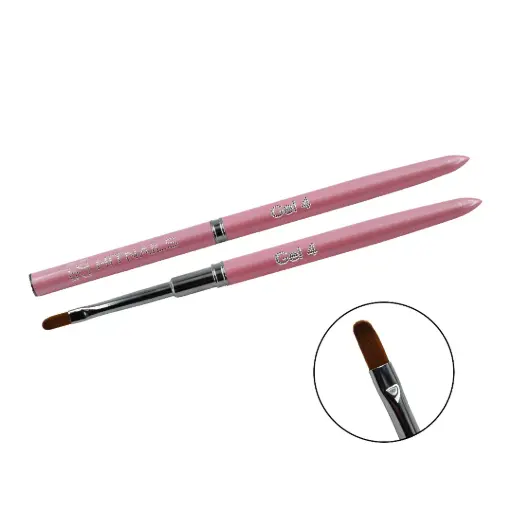 [U.P.015] Pinceau Gel HN #4 avec capuchon