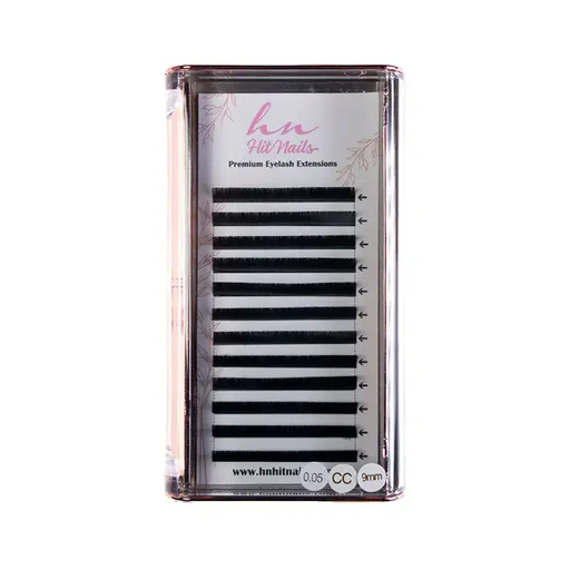[P.3D.018] 3D/Russian Lashes CC 0.05mm x 9mm in Box of 12 rows