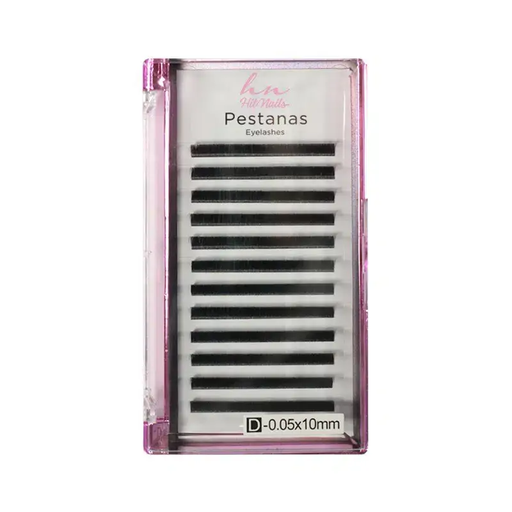 [P.3D.029] Cils 3D/Russes D 0,05mm x 10mm en Boîte 12 Rangées