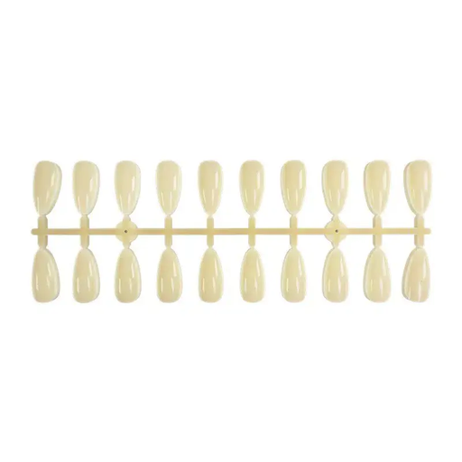 [U.TM.007] Tips pour Nail Art 1 Naturel en Bande 100pcs