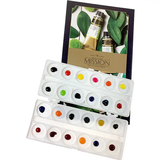 [C.A.001] Boîte avec Couleurs Aquarelle