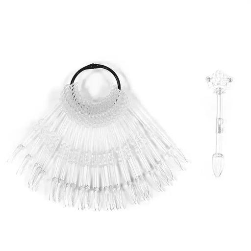 [U.MOS.006] Porte-Échantillon 24 Tips en Anneau Oval Clear - Ch.