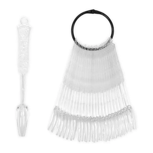 [U.MOS.001] Porte-Échantillon 24 Tips en Anneau Bailarina Clear