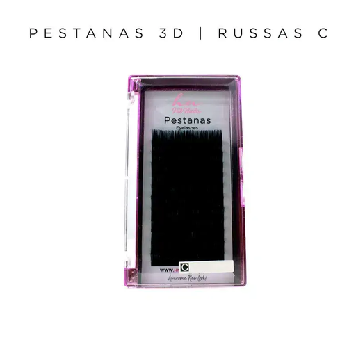[P.3D.014] Cils 3D/Russes C 0,07mm 12mm