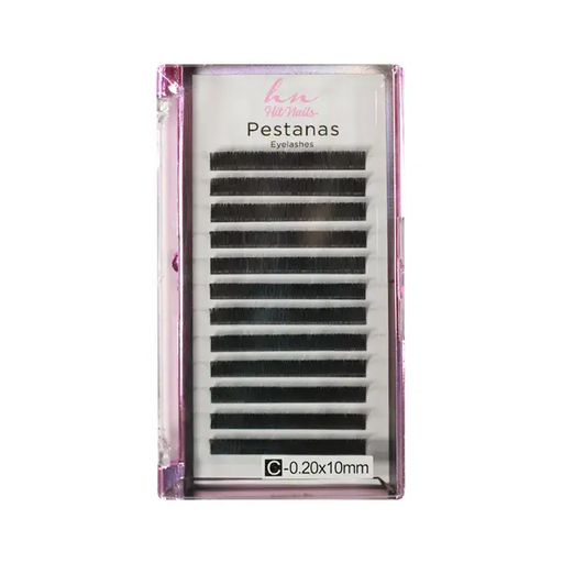 [P.OBO.007] One by One C Lashes 0.20 10mm in Box 12 rows