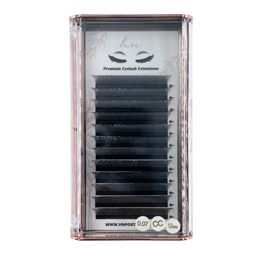 [P.VE.004] Cils 3D/Russes CC 0,07mm 12mm - Type W