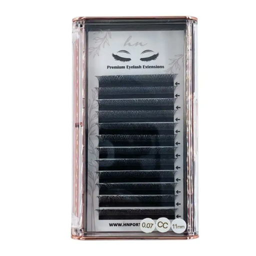 [P.VE.003] Cils 3D/Russes CC 0,07mm 11mm - Type W