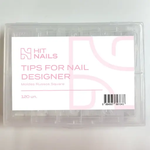 [U.TM.035] Tips Moules Russes Carré - 120pcs