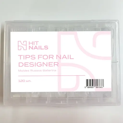 [U.TM.036] Tips Moules Russes Ballerina - 120pcs