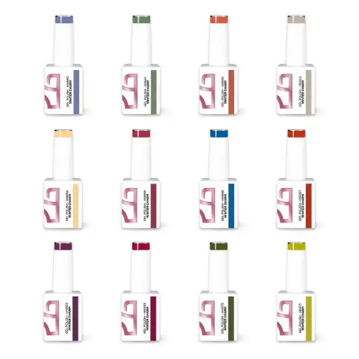 [C.GP.C.024] Gel Polish Winter Charm - 12 Cores